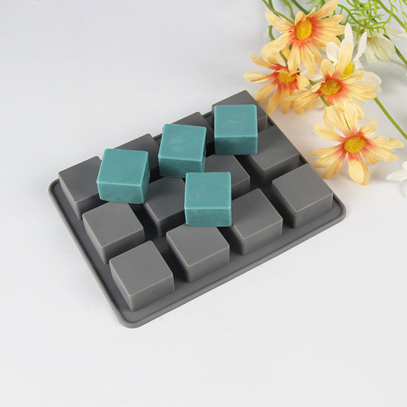 Soap Making Activity - 1 قطعة قوالب الصابون سيليكون 12
