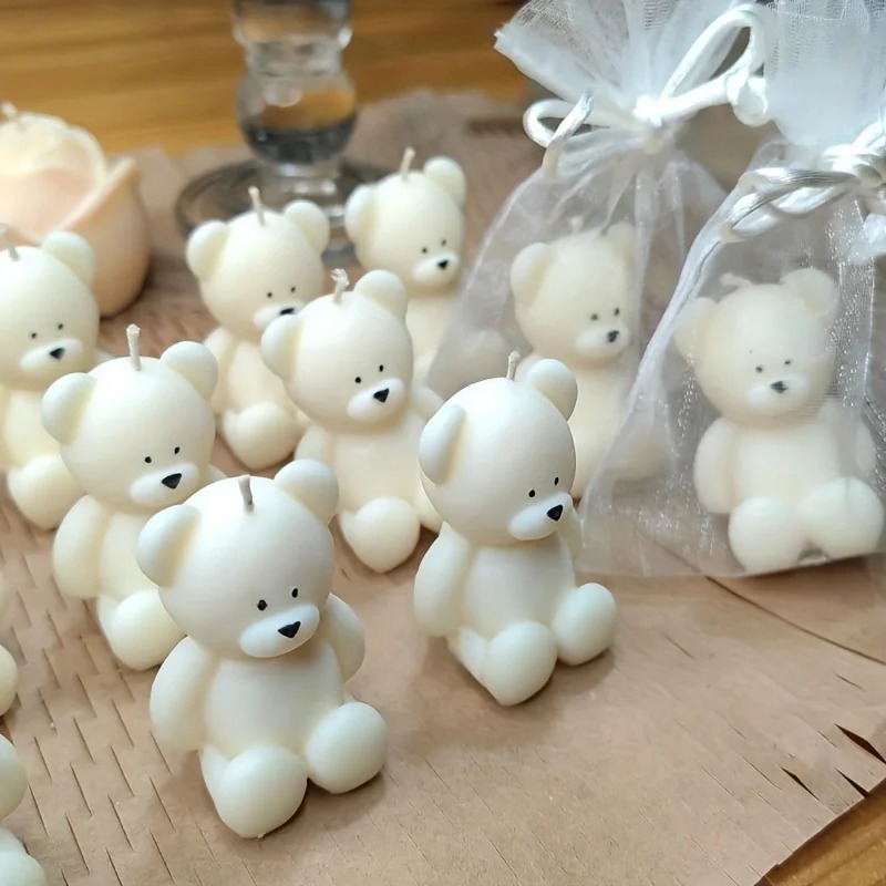 قالب الدب السيليكون للشموع الم - مراجعة Soap Making Additives وسعره