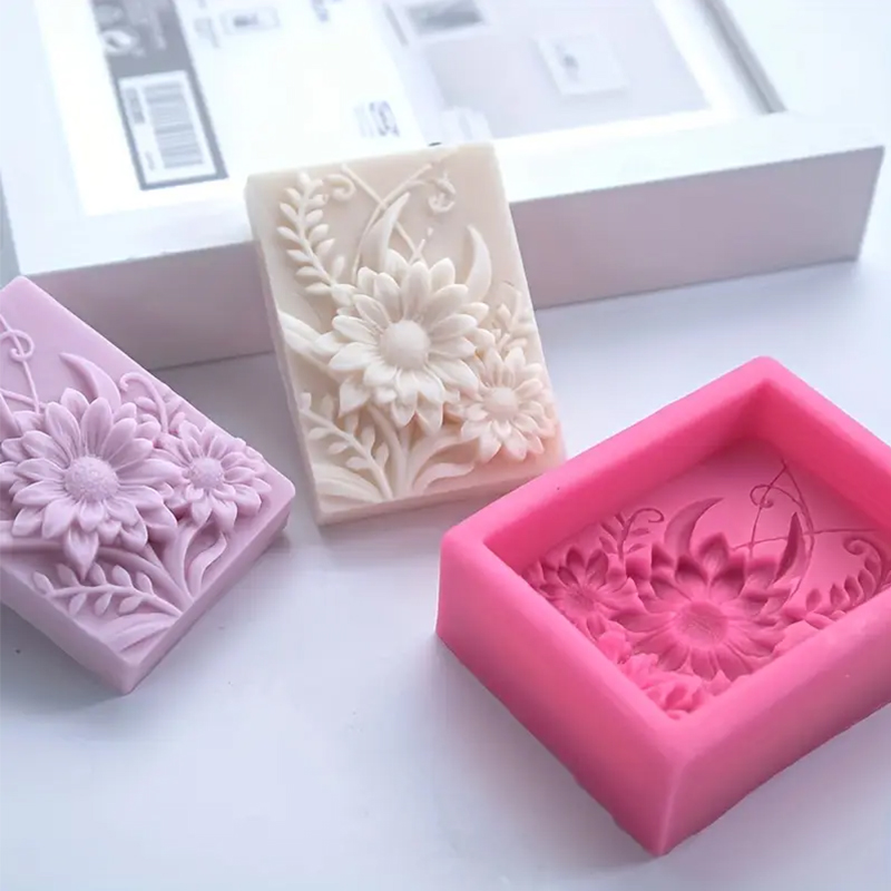 ثلاثية الأبعاد زهرة مربع الصاب - مراجعة Soap Making Additives وسعره