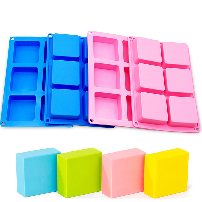 قوالب صابون مربعة من السيليكون - مراجعة Soap Making Material وسعره