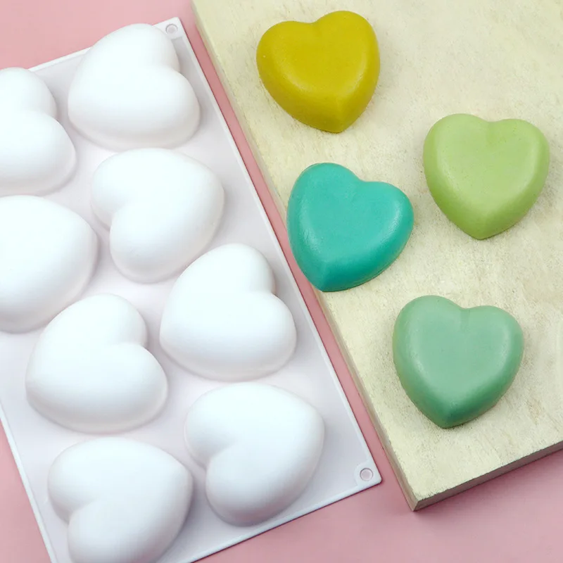 الحب القلب سيليكون قالب الصابو - مراجعة Soap Making Activity وسعره