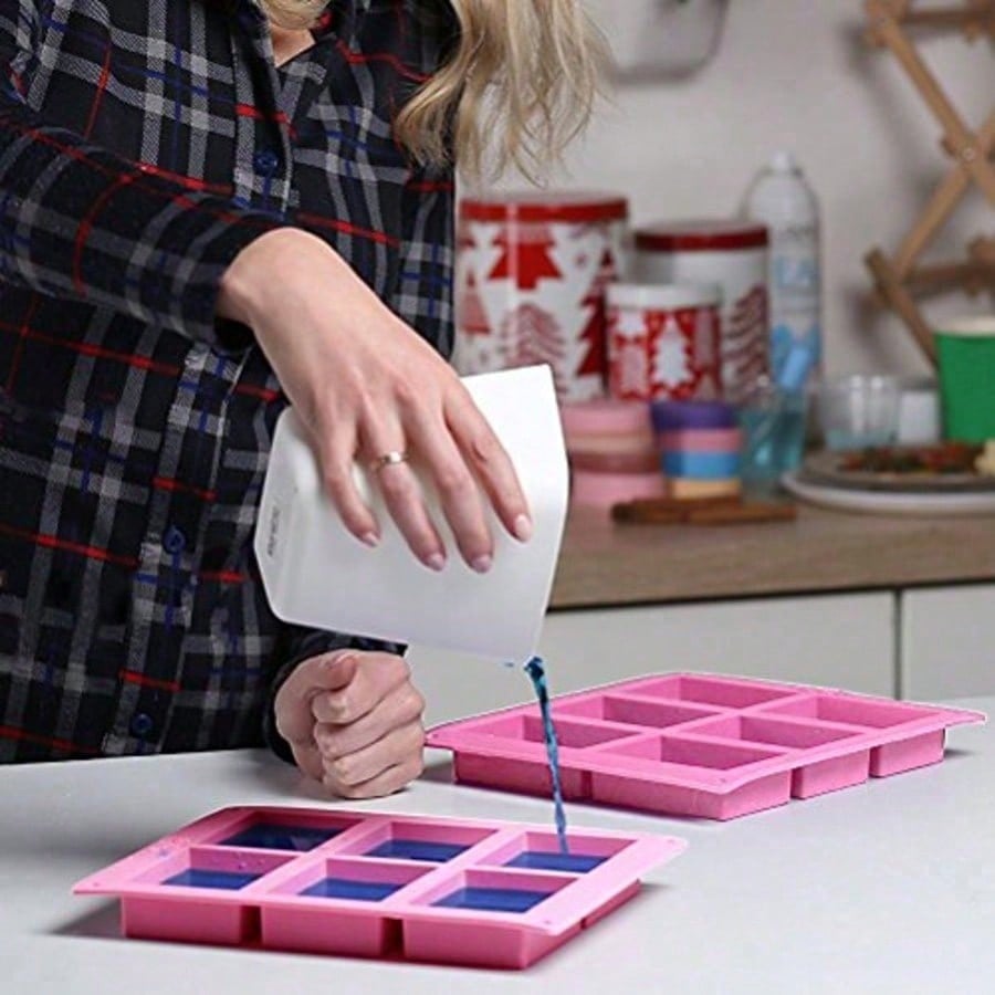 عبوة واحدة أو عبوتين من قوالب  - مراجعة Soap Making Material وسعره